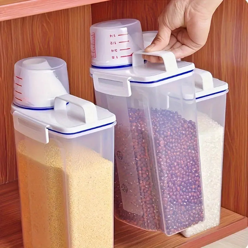 Kit de 3 Potes Herméticos para Armazenamento - Decorelle