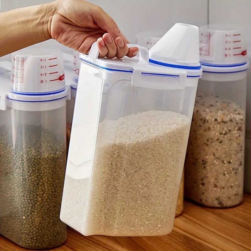 Kit de 3 Potes Herméticos para Armazenamento - Decorelle