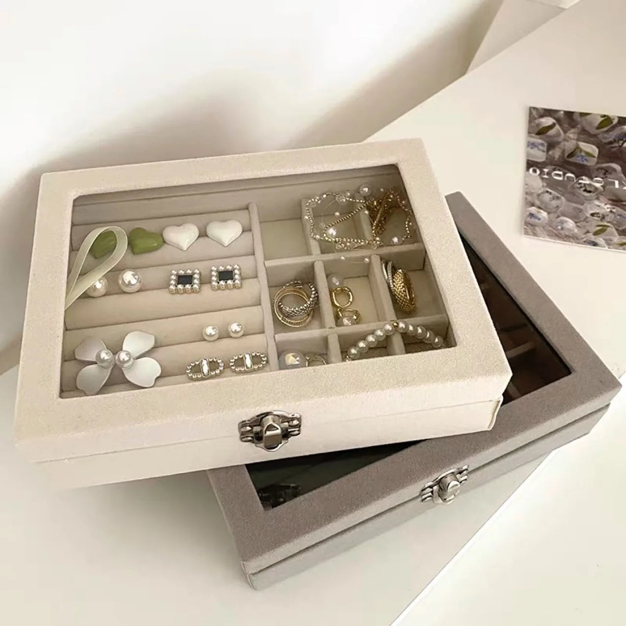 Caixa Organizadora de Joias Elegance Decorelle