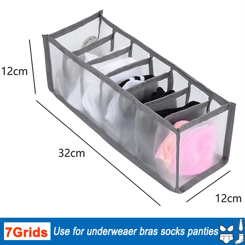 Organizador de armazenamento de roupas armários gavetas separador para gavetas do quarto caixa de armazenamento organizador de guarda-roupa para meias roupa interior