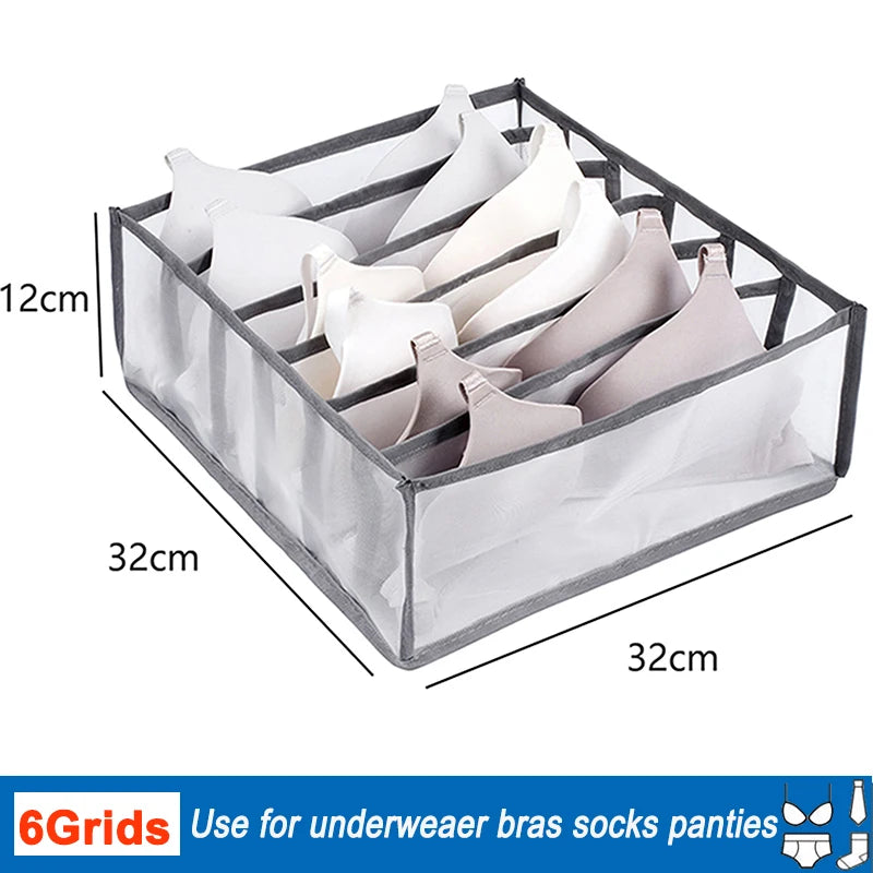 Organizador de armazenamento de roupas armários gavetas separador para gavetas do quarto caixa de armazenamento organizador de guarda-roupa para meias roupa interior