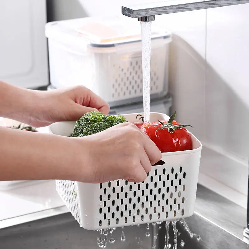 Organizador de Geladeira com Drenagem Decorelle