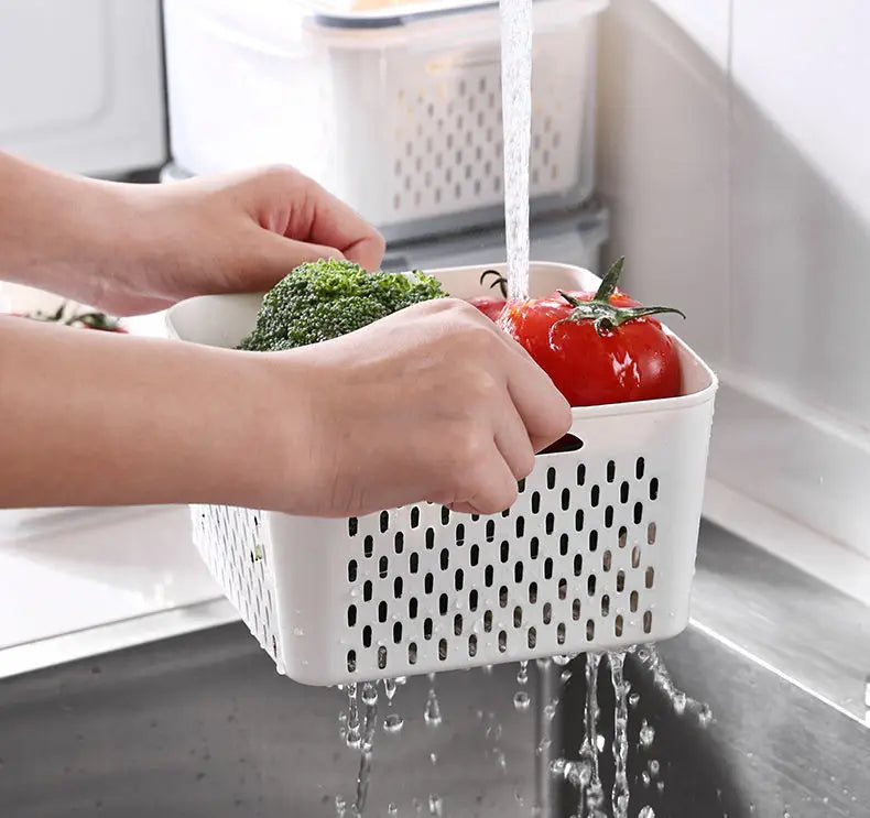 Organizador de Geladeira com Drenagem Decorelle