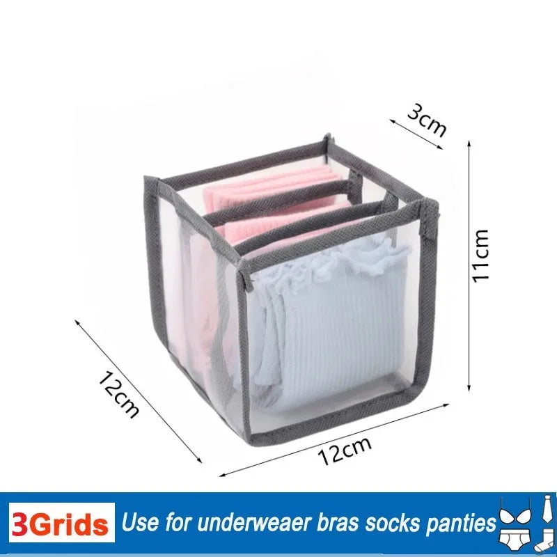 Organizador de armazenamento de roupas armários gavetas separador para gavetas do quarto caixa de armazenamento organizador de guarda-roupa para meias roupa interior