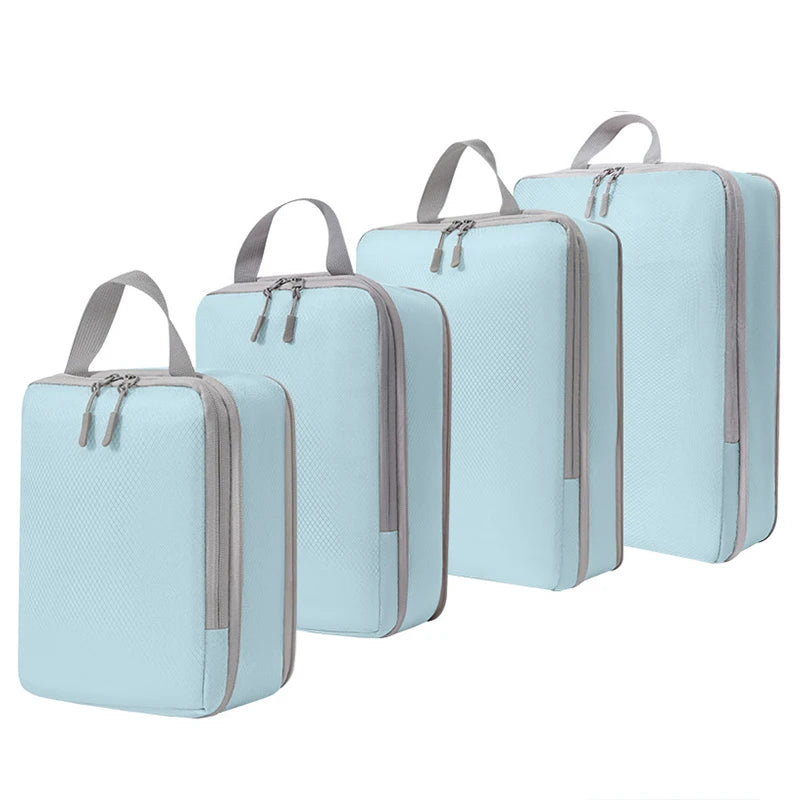 Conjunto de Cubos de Compressão para Viagem Decorelle