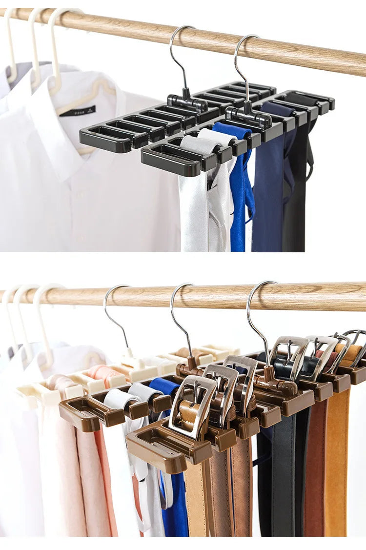 Organizador Rotativo de Cintos e Gravatas Decorelle