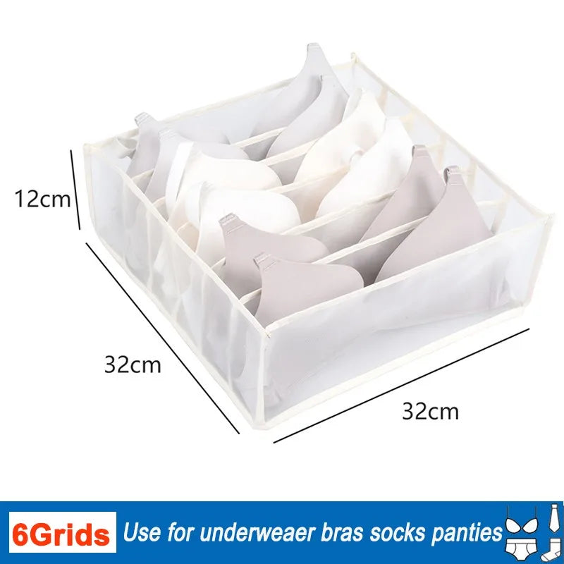 Organizador de armazenamento de roupas armários gavetas separador para gavetas do quarto caixa de armazenamento organizador de guarda-roupa para meias roupa interior
