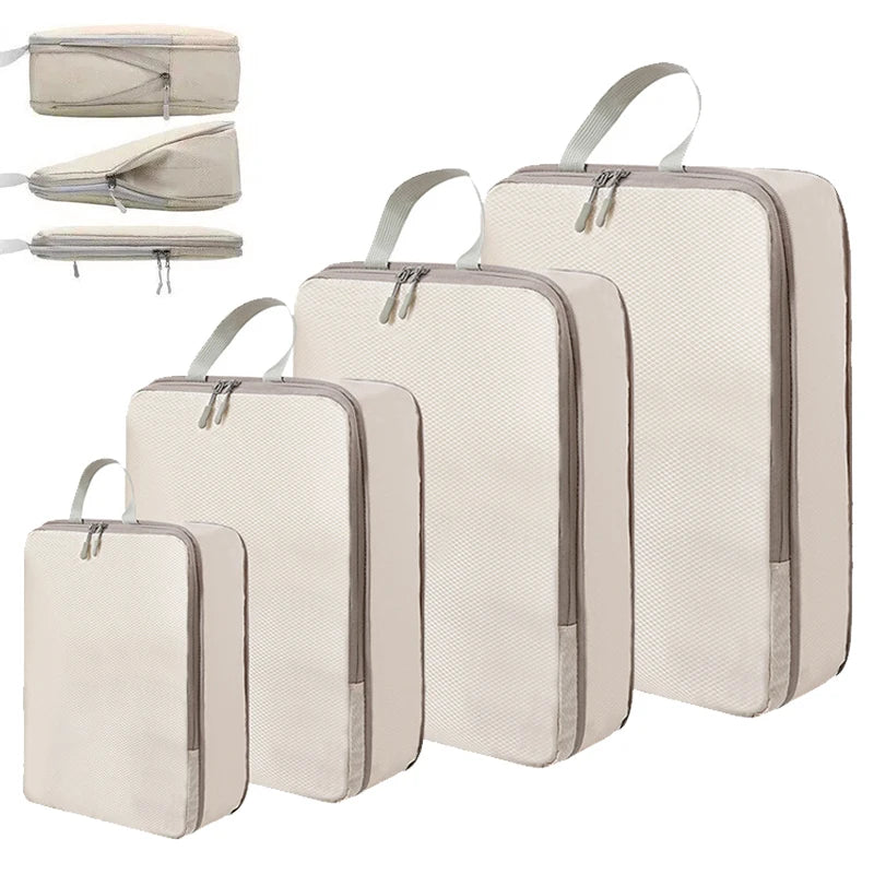 Conjunto de Cubos de Compressão para Viagem Decorelle