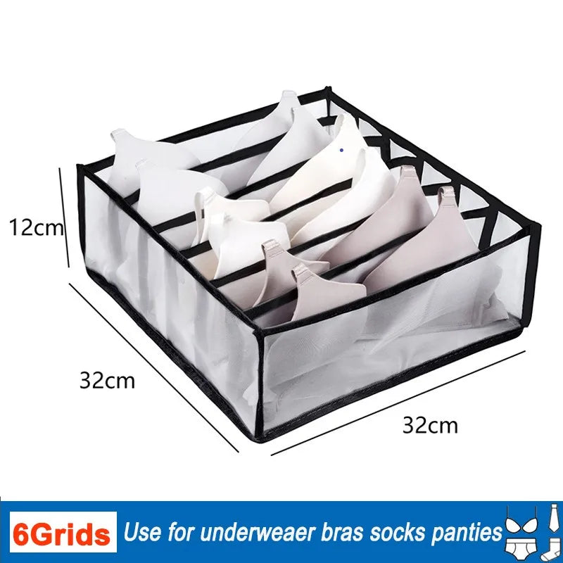 Organizador de armazenamento de roupas armários gavetas separador para gavetas do quarto caixa de armazenamento organizador de guarda-roupa para meias roupa interior