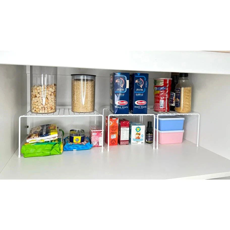 Conjunto Organizador Aramado de Armário - 7 Peças - Decorelle
