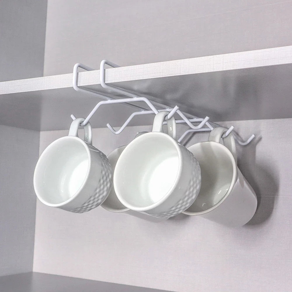 Conjunto Organizador Aramado de Armário - 7 Peças - Decorelle
