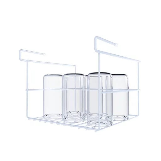 Conjunto Organizador Aramado de Armário - 7 Peças - Decorelle