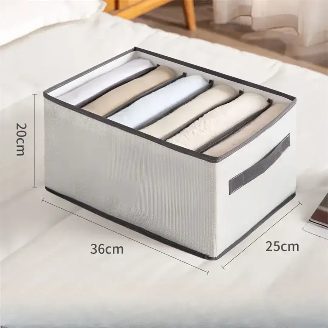 Kit com 3 Colmeias Organizadoras com Viés Branco | Organização de Gavetas e Armários - Decorelle