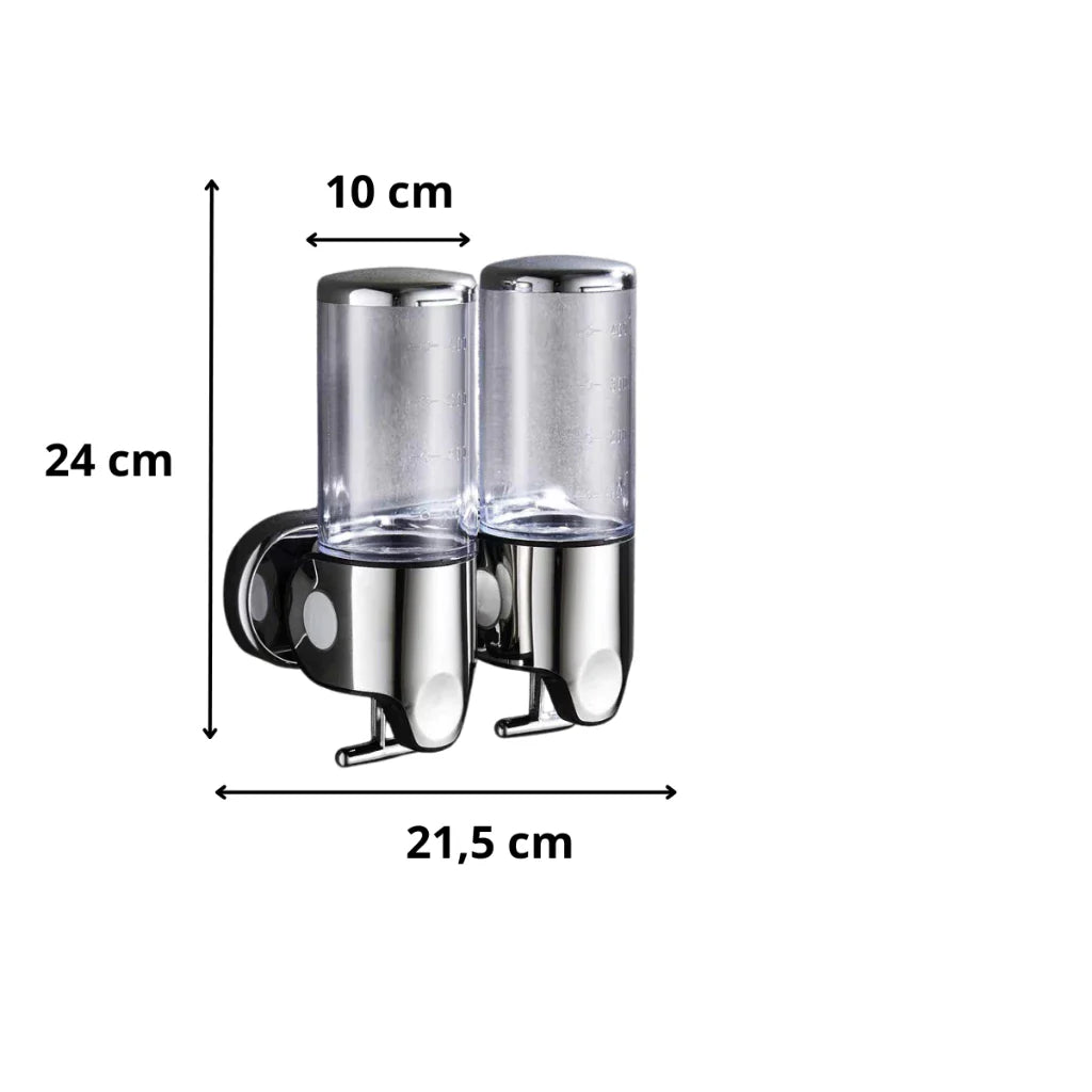 Dispenser Manual Para Sabonete Líquido e Shampoo - Decorelle