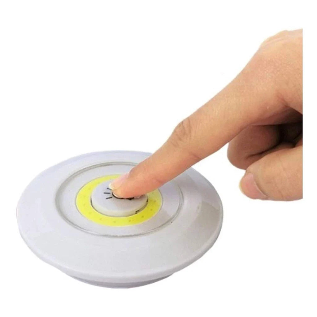 Kit 3 Lâmpadas LED Spot Sem Fio com Controle Remoto - Decorelle