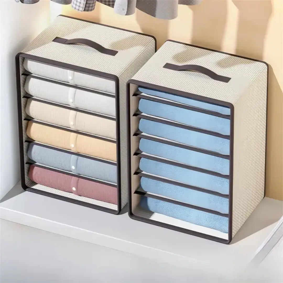 Kit com 3 Colmeias Organizadoras com Viés Branco | Organização de Gavetas e Armários - Decorelle