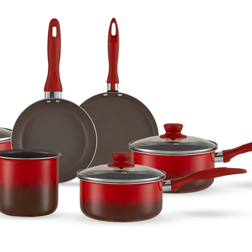 Jogo de Panelas Brinox Ceramic Life Easy - 6 Peças Antiaderente Cerâmico - Decorelle