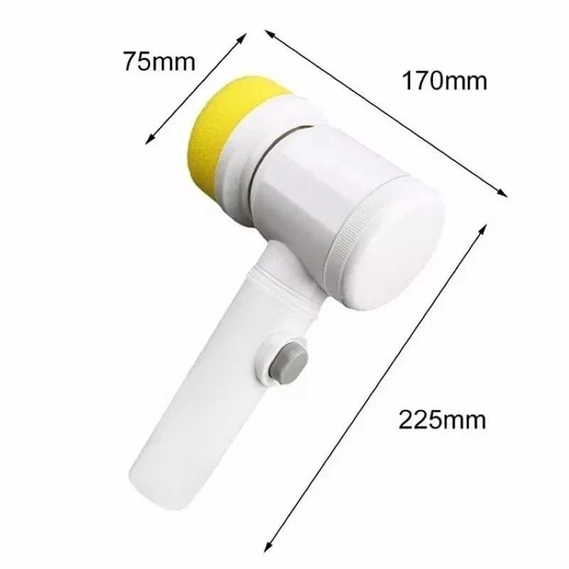 Escova Elétrica de Limpeza CleanPro - Decorelle