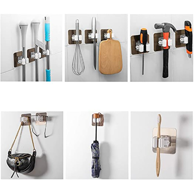Gancho Adesivo Multiuso - Suporte Organizador [PAGUE 1 LEVE 4] - Decorelle