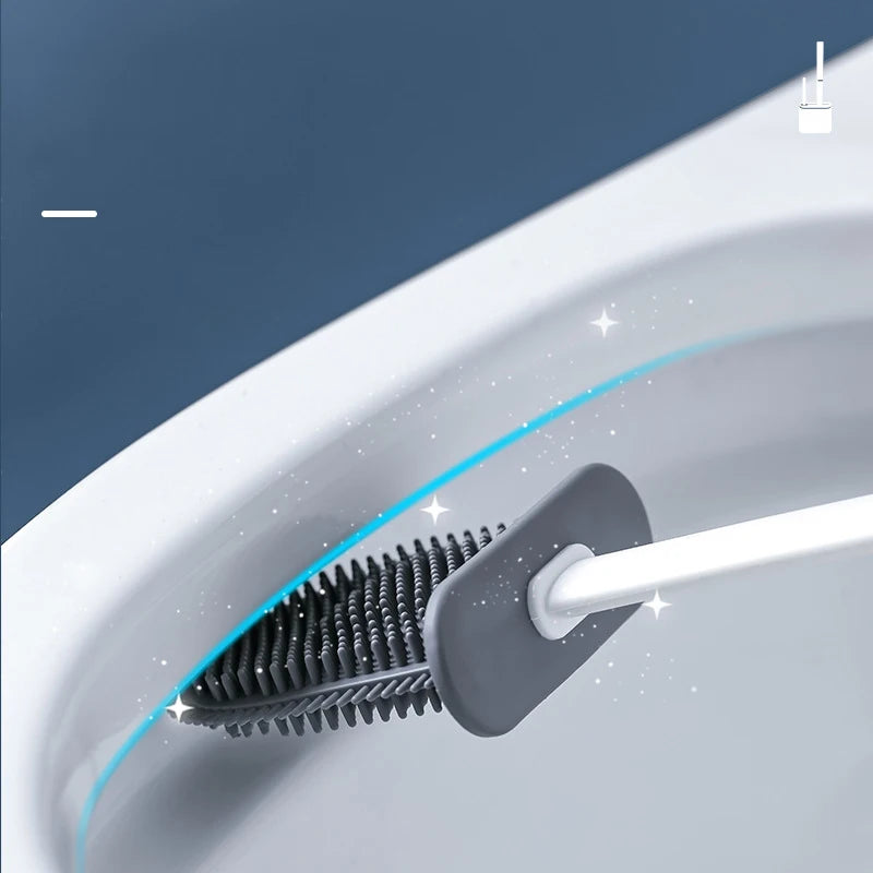 Escova Sanitária de Silicone Elegance - Decorelle