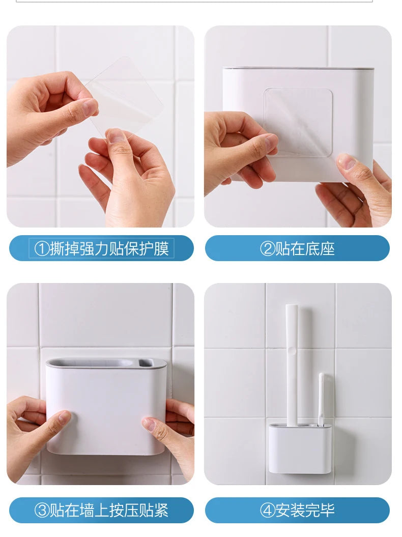 Escova Sanitária de Silicone Elegance - Decorelle