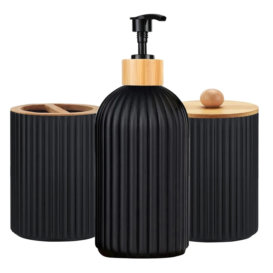 Conjunto Elegante de Organização para Banheiro Decorelle