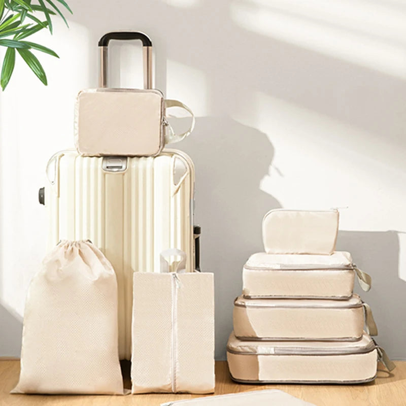 Conjunto de Cubos de Compressão para Viagem Decorelle
