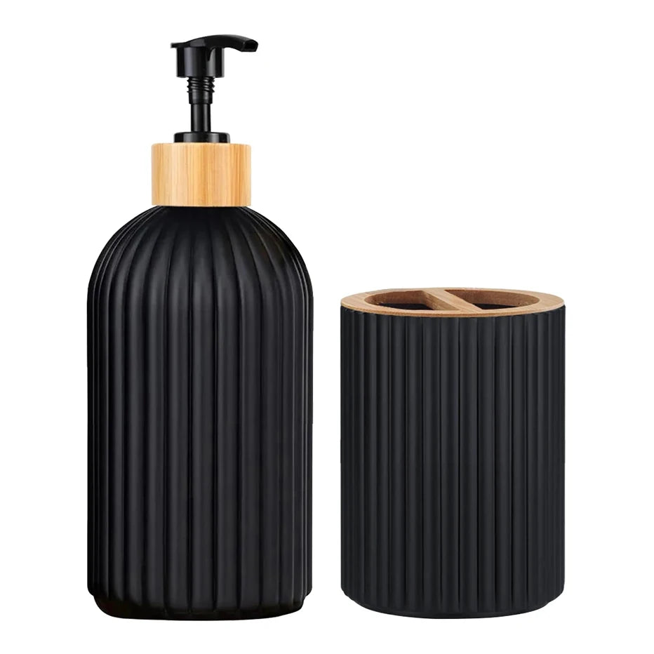Conjunto Elegante de Organização para Banheiro Decorelle