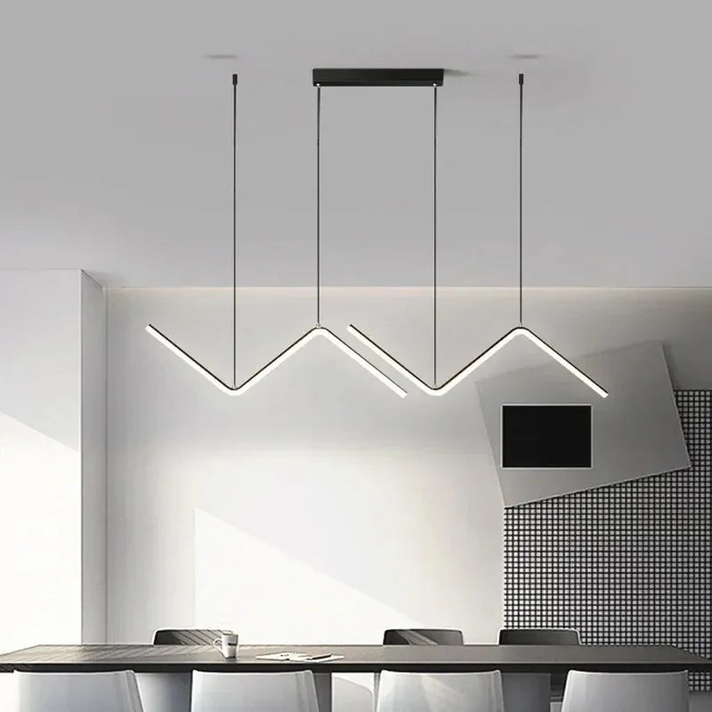 Lustre LED Moderno com Controle Inteligente Decorelle