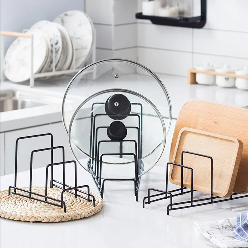 Suporte de Armazenamento em Ferro Elegante Decorelle