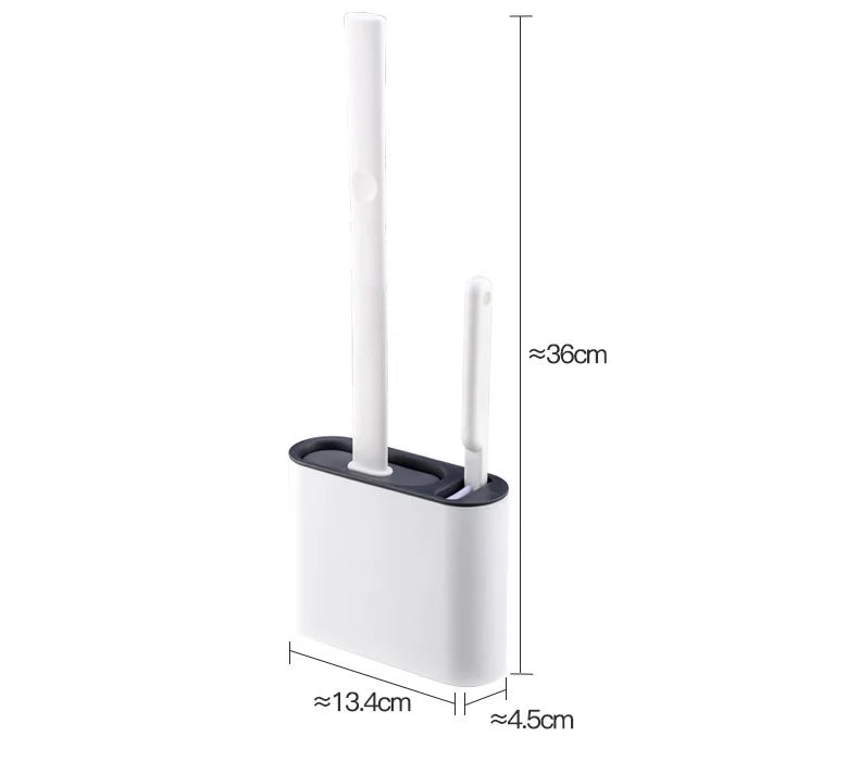 Escova Sanitária de Silicone Elegance - Decorelle