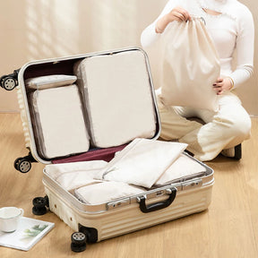 Conjunto de Cubos de Compressão para Viagem Decorelle