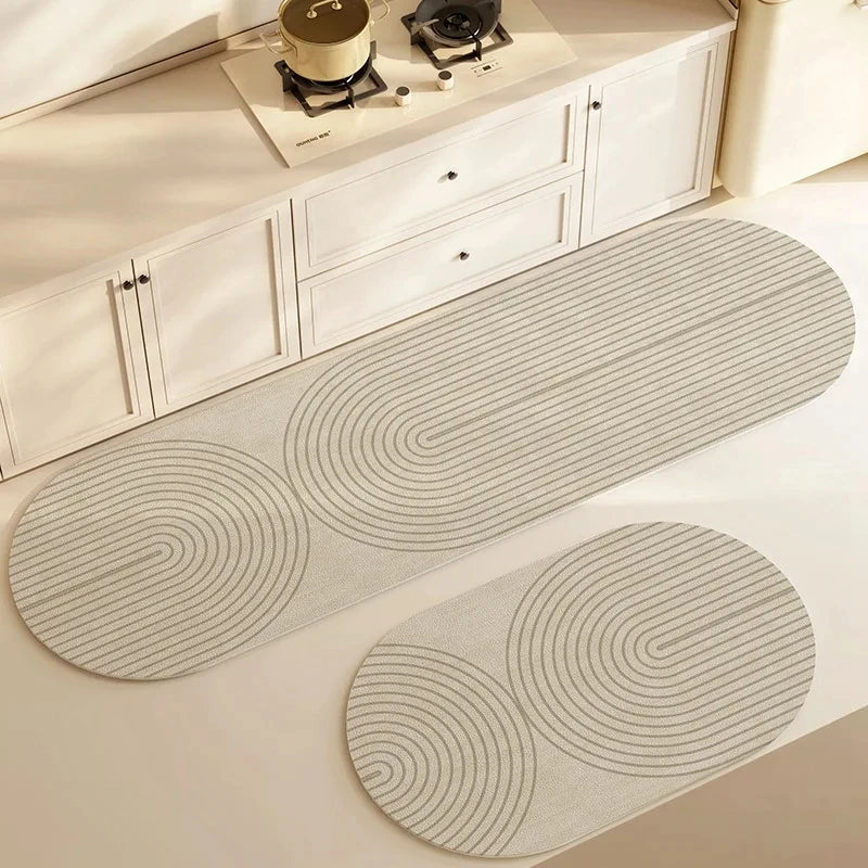 Tapete de Cozinha Absorvente e Antiderrapante Decorelle