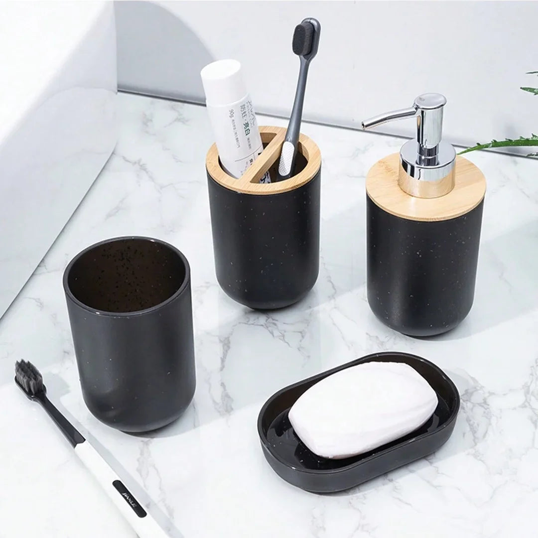 Conjunto para Banheiro BambooEssence - Decorelle