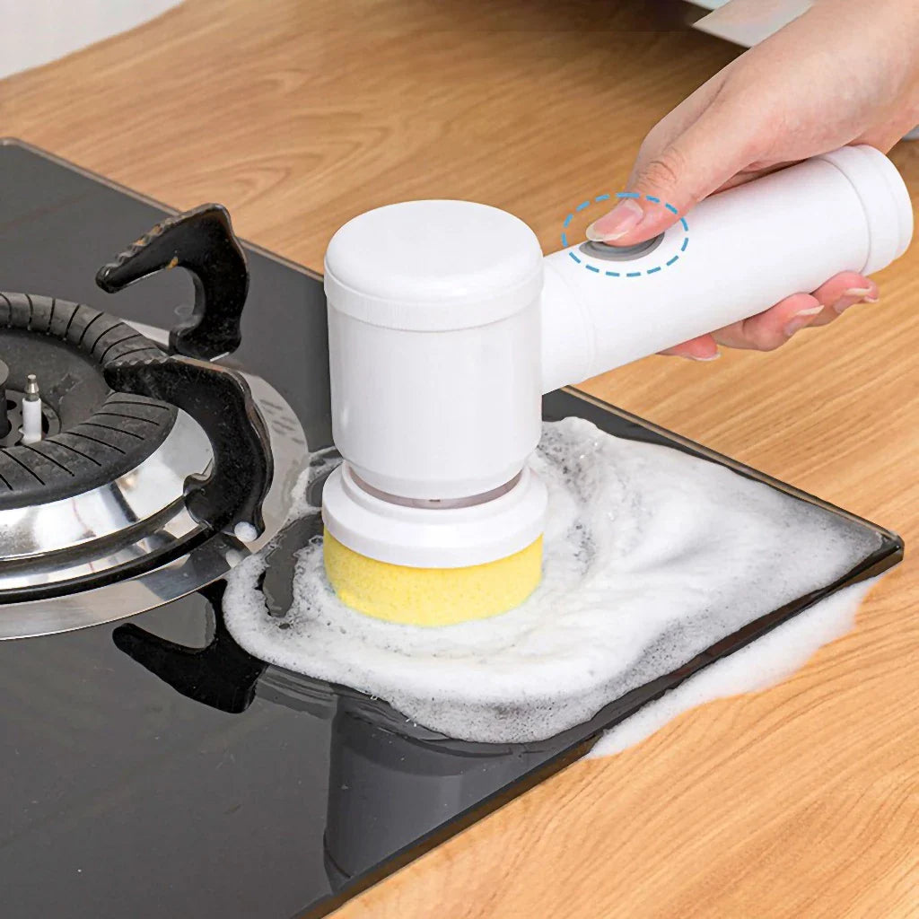 Escova Elétrica de Limpeza CleanPro - Decorelle