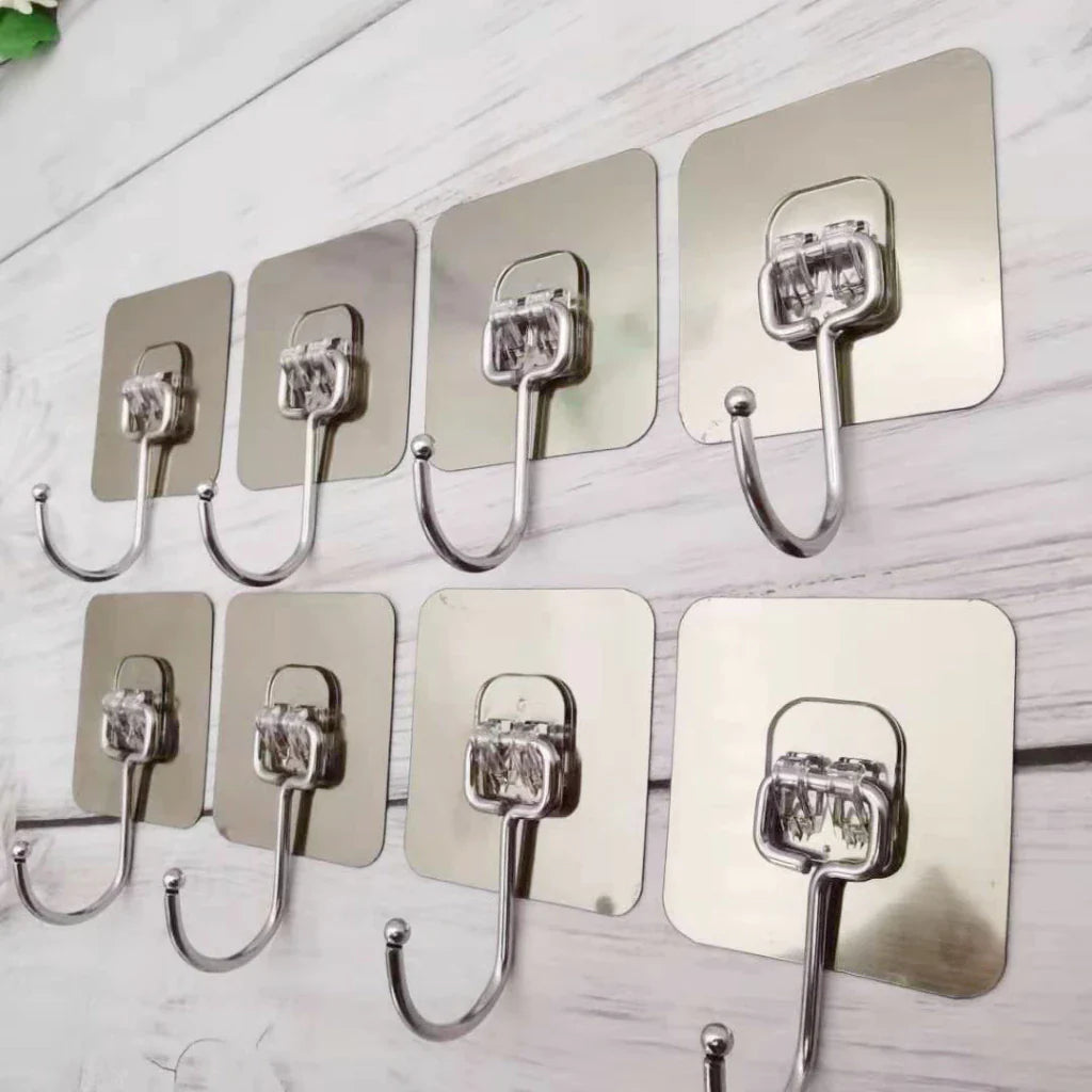 Ganchos Adesivos ClearHook - Decorelle