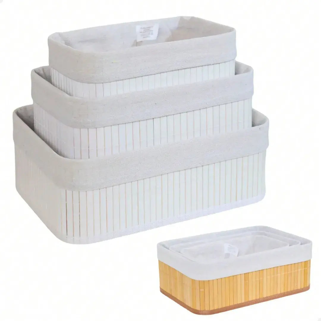 Cestos Organizadores BambooSet - Decorelle