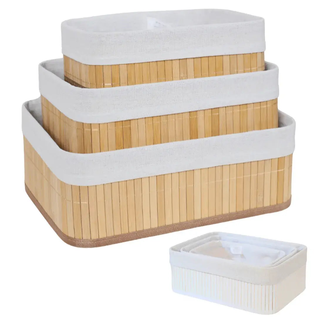 Cestos Organizadores BambooSet - Decorelle