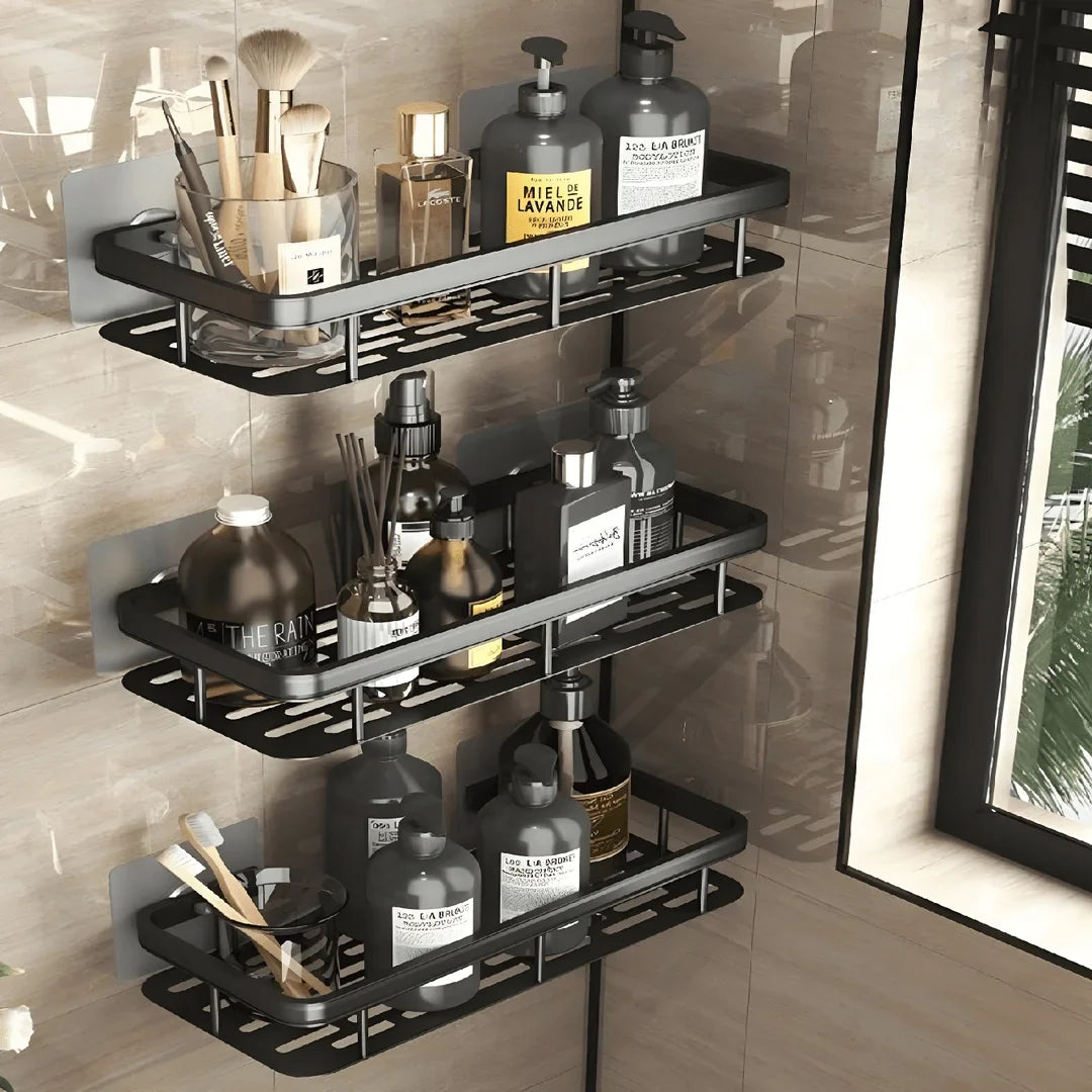 Kit 2 Prateleiras Para Banheiro Porta Shampoo - Decorelle