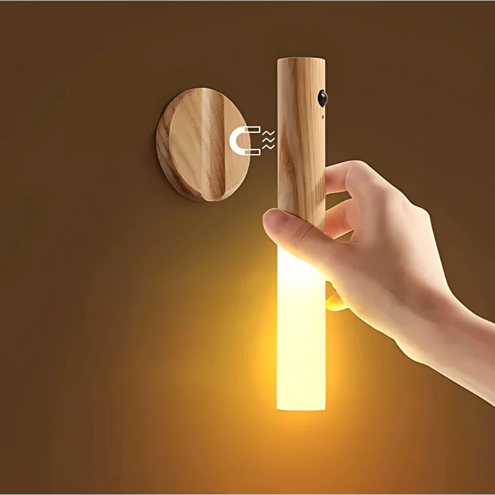 Luminária Magnética de Parede com Sensor Inteligente