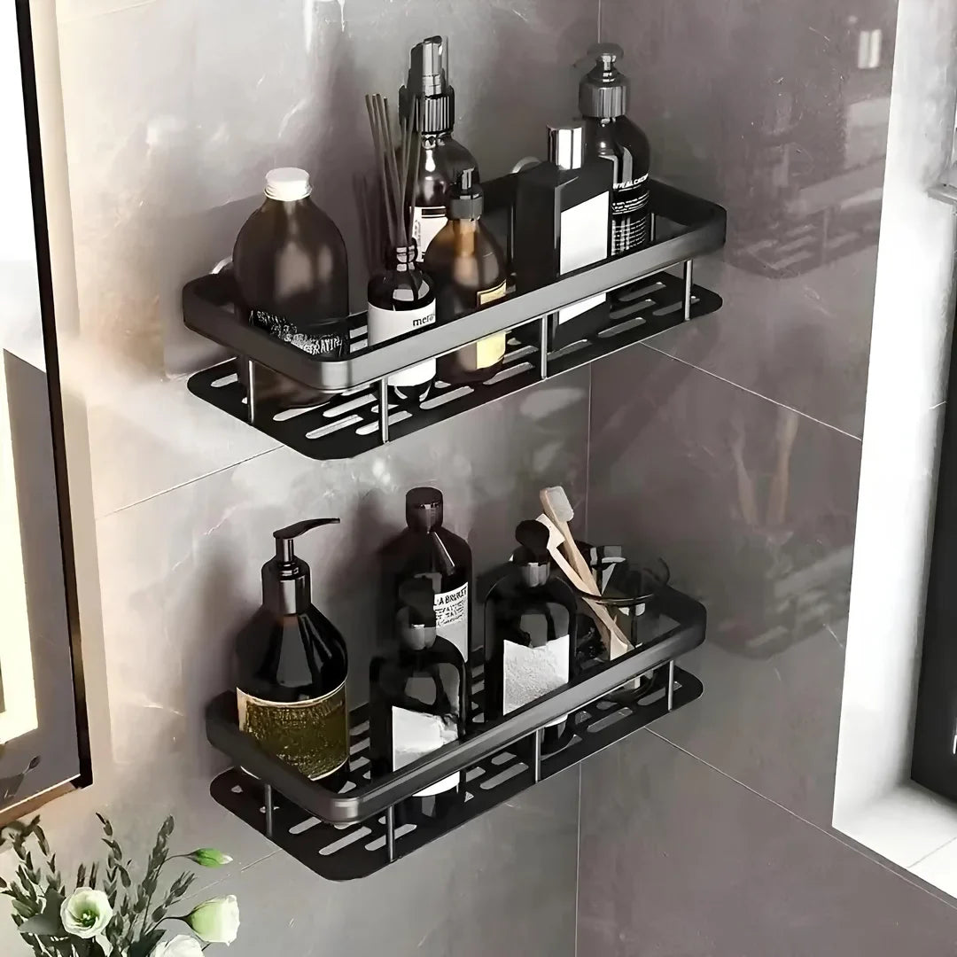 Kit 2 Prateleiras Para Banheiro Porta Shampoo - Decorelle