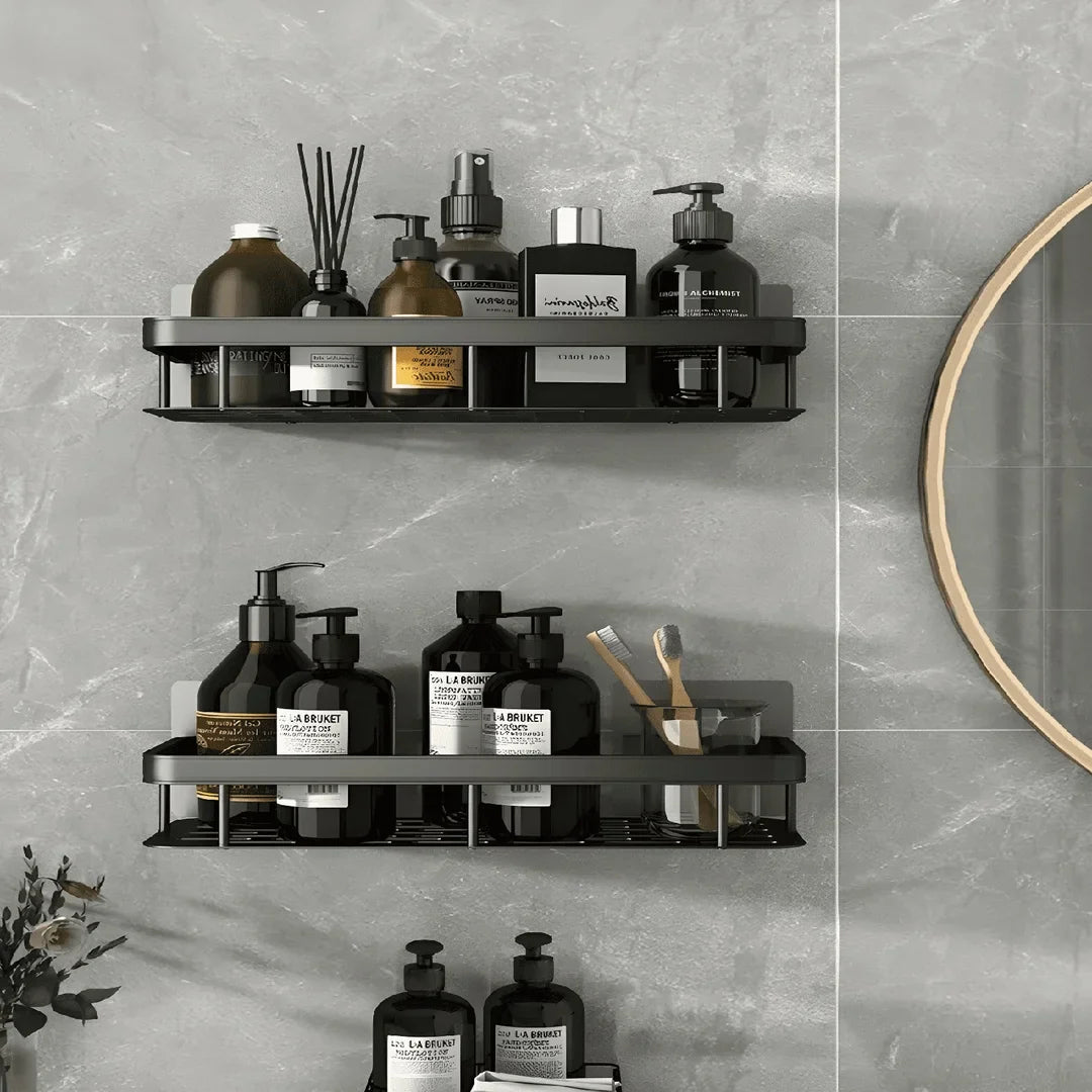 Kit 2 Prateleiras Para Banheiro Porta Shampoo - Decorelle